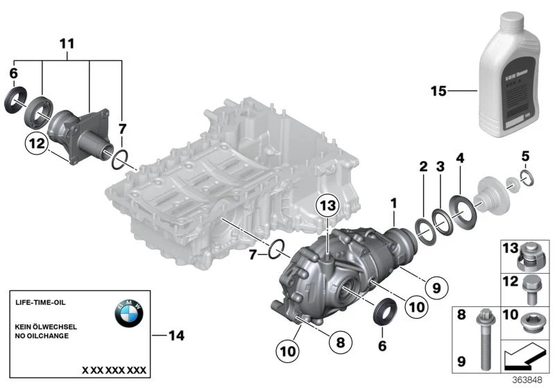 BMW O-Ring E34 E46 E53 E60 E61 E70 E71 E72 E83 E84 E90 E91 E92 F01 F02 F06 F07 F10 F11 F12 F13 F15 F16 F20 F21 F22 F23 F25 F26 F30 F31 F32 F33 F34 F36 F85 F86 F90 F91 F92 F93 F95 F96 F97 F98 G01 G02 G05 G06 G07 G11 G12 G14 G15 G16 G20 G21 G28 G30 G31 G32 