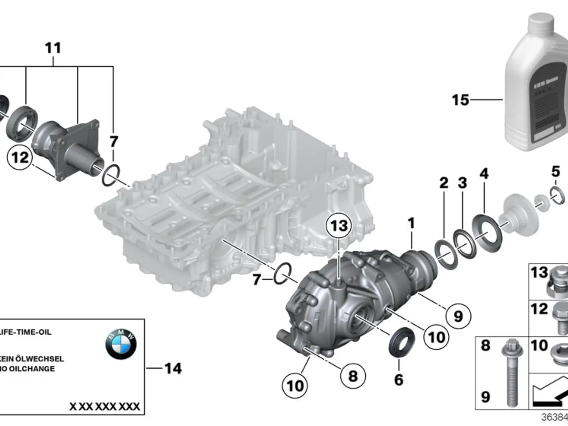 BMW Hypoid AXLE Oil G2 83222413511