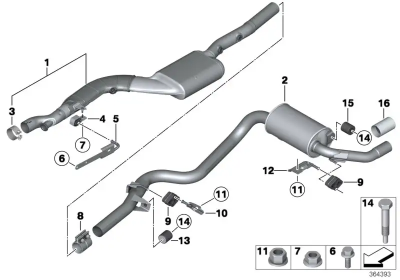 BMW Schwingungstilger F01 F02 F06 F07 F10 F11 F12 F13 F30 F31 F32