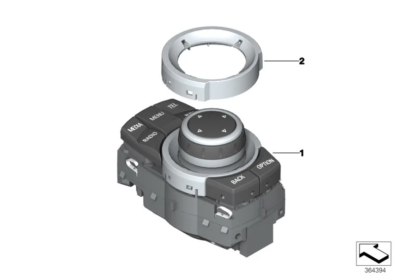 BMW Chromring E70 E71 E72 E81 E82 E84 E87 E88 E89 E90 E91 E92 E93 65829353029