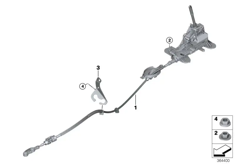 BMW Schaltung Steptronic F54 F55 F56 F57 25168483097
