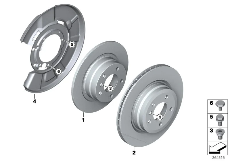 BMW Sechskantschraube M8 34211164044