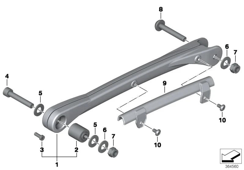 BMW ISA-Schraube K25 K26 K27 K28 K29 K40 K43 K44 K46 K71 K73 R13 07129906213