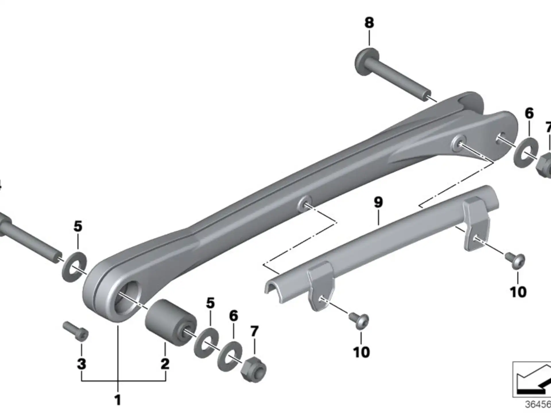 BMW ISA-Schraube K25 K26 K27 K28 K29 K40 K43 K44 K46 K71 K73 R13 07129906213