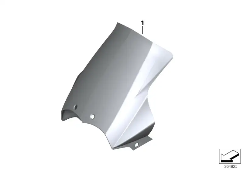 BMW Windschild getönt K25 71607698098