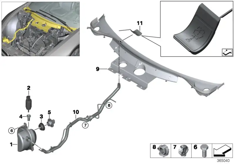 BMW Deckel 51717408452 - Bildposition 11