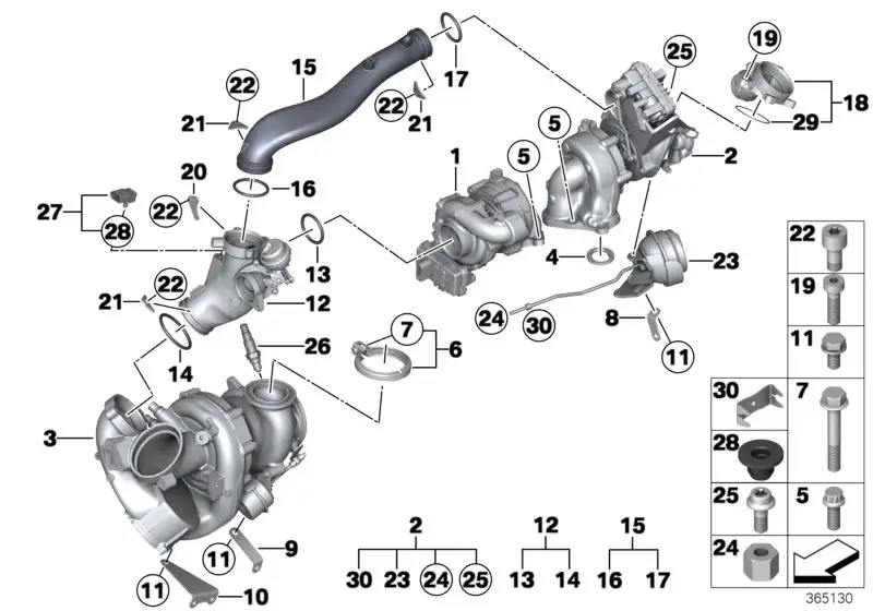 BMW Sicherungsclip 11658578648 - Bildposition 30