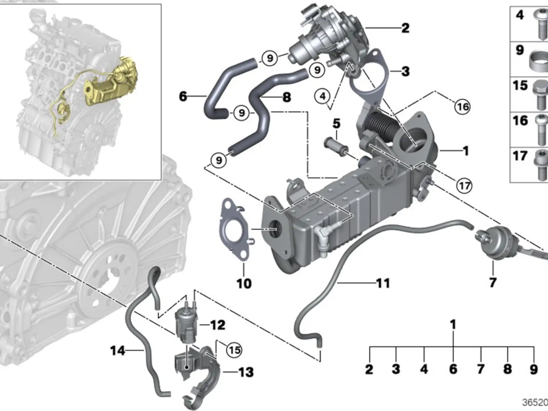 BMW Dichtung Metall F10 F11 F15 F20 F21 F22 F23 F25 F26 F30 F31 F32 F33 F34 F36 F39 F45 F46 F48 G01 G02 G11 G12 G30 G31 F54 F55 F56 F57 F60 R60 R61 11718579364