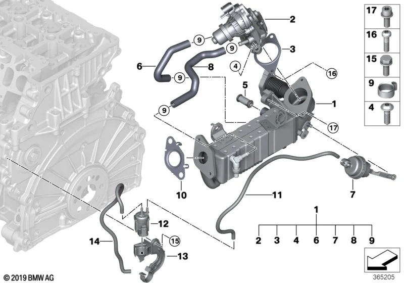 BMW ISA-Schraube mit Buchse F01 F02 F06 F07 F10 F11 F12 F13 F15 F16 F20 F21 F22 F23 F25 F26 F30 F31 F32 F33 F34 F36 F39 F44 F45 F46 F48 G01 G02 G05 G06 G07 G11 G12 G14 G15 G16 G20 G21 G30 G31 G32 F54 F55 F56 F57 F60 07149886429