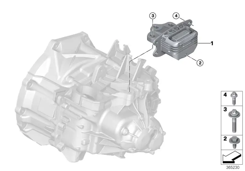 BMW Getriebelager F39 F20 F44 F45 F46 F48 F54 F55 F56 F56E F57 F6
