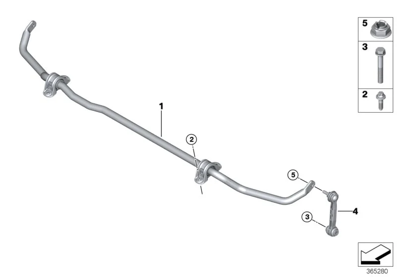 BMW Pendelstütze F80 F82 F83 F87 F87N 33502284618