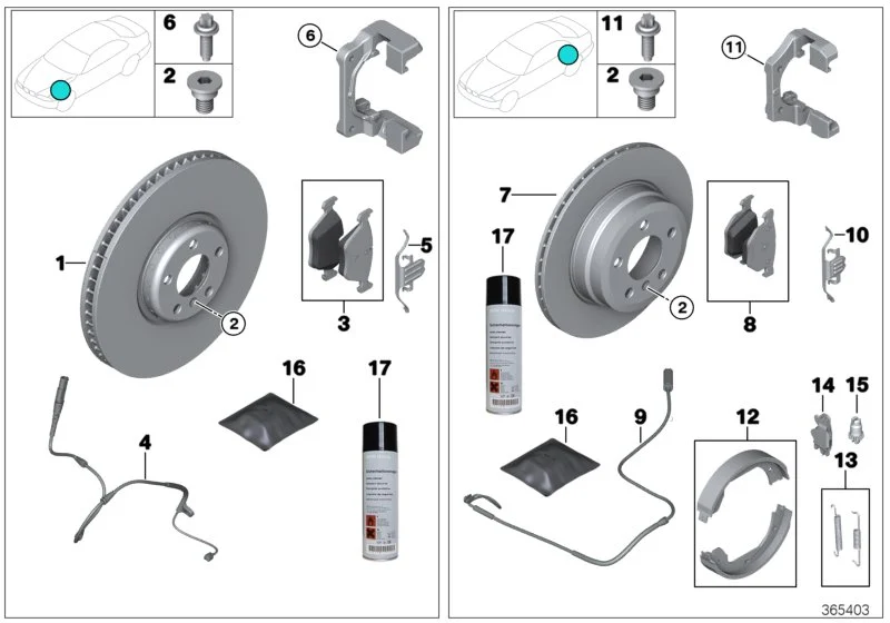 BMW Haltefeder E70 E71 E72 F01 F02 F04 F07 F15 F16 34116784185