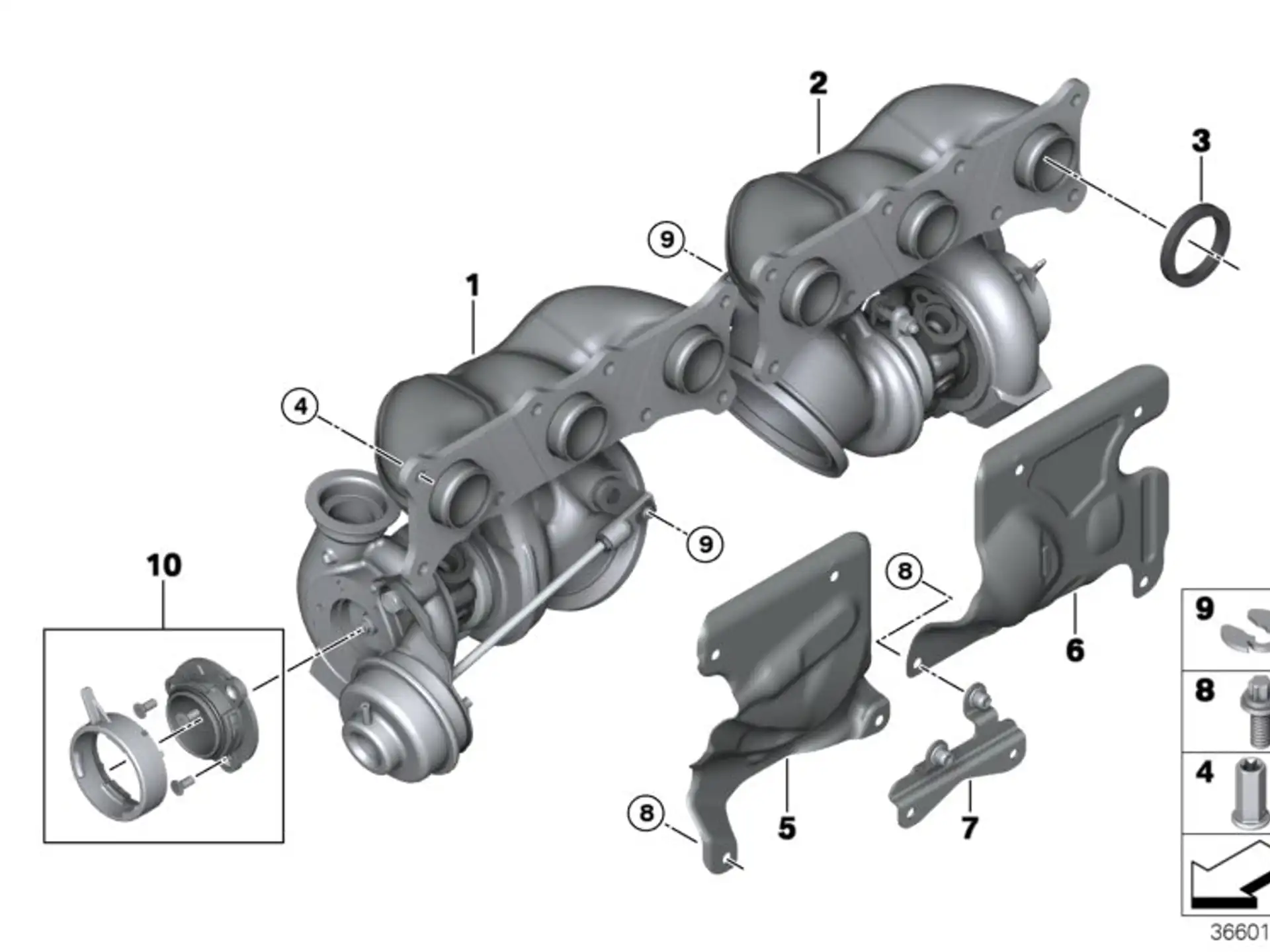 BMW Flanschmutter E70 E71 E82 E84 E88 E89 E90 E91 E92 E93 F01 F02 F06 F07 F10 F11 F12 F13 F15 F16 F20 F21 F22 F23 F25 F26 F30 F31 F32 F33 F34 F36 F87 F87N 18407502196