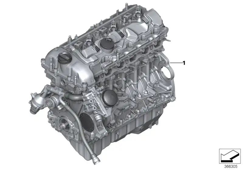 BMW Triebwerk F80 F82 F83 F87N 11002433194 - 2er, 3er, 4er, M4