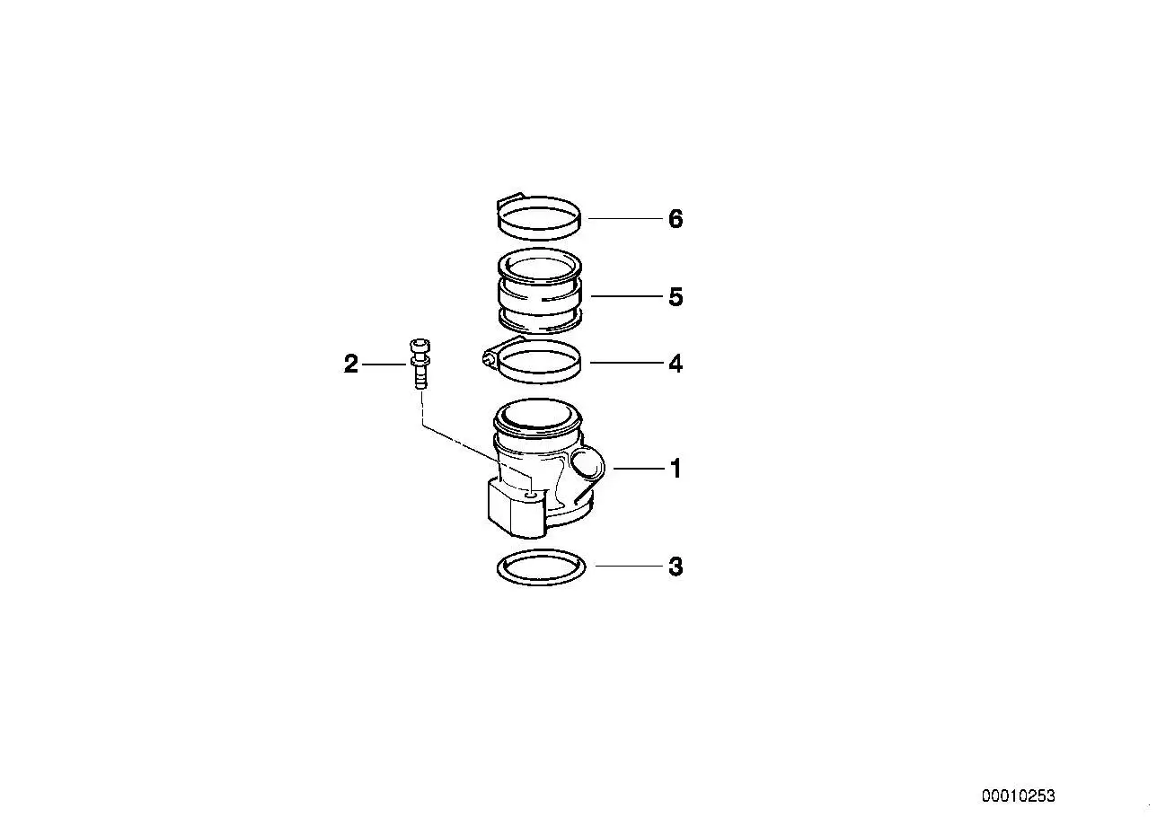 BMW Ansaugstutzen K41 11611464812