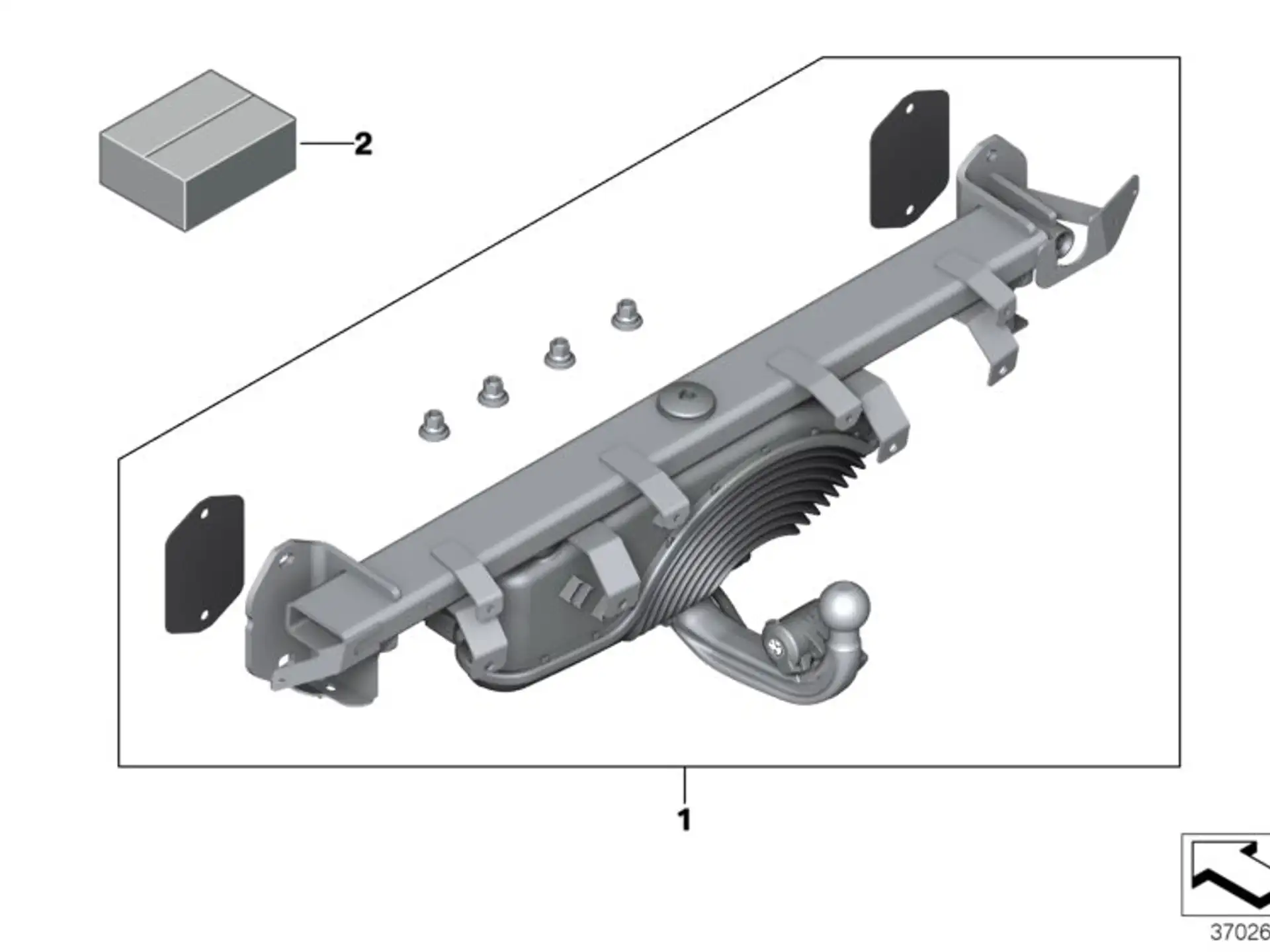 BMW Nachrüstsatz elektrische Anbauteile G05 G06 71602468520