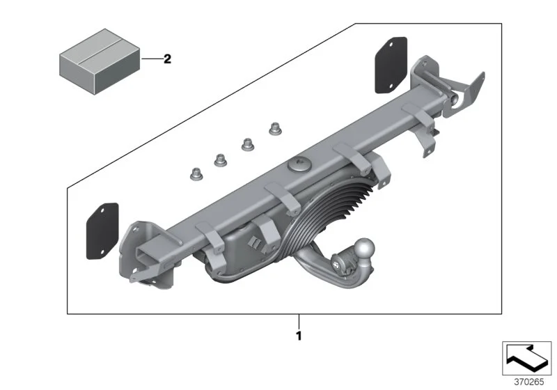 BMW Batteriekabel plus Unterflur F95 F96 G05 G06 61129442589