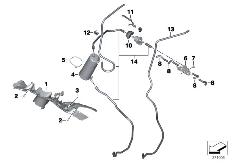BMW Verteilerleiste 16138551432 - Bildposition 06