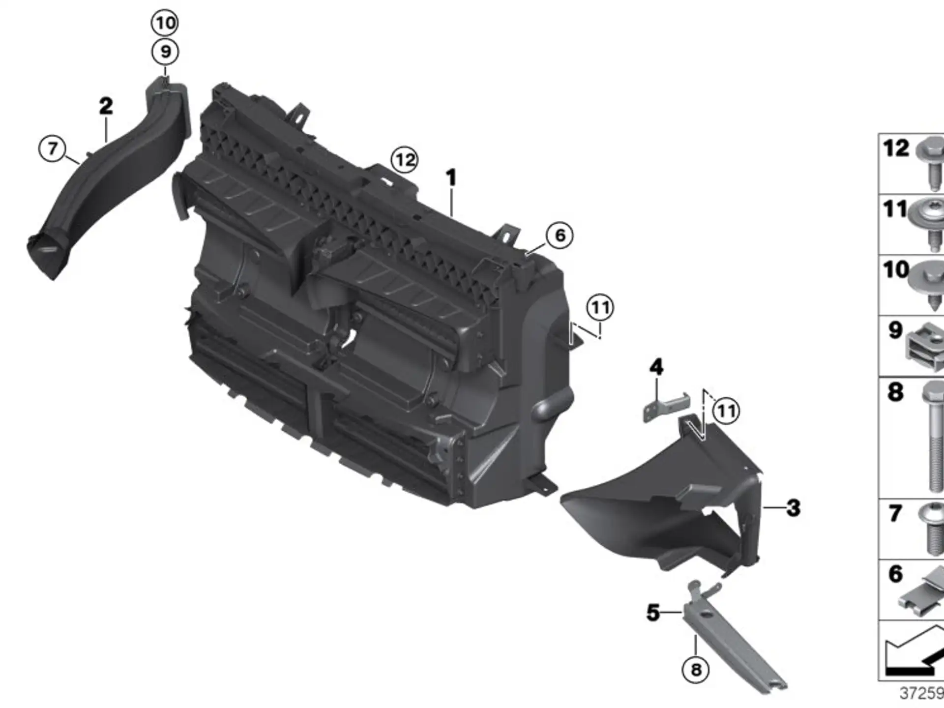 BMW Linsenschraube F15 F16 F30 F31 F34 F39 F20 F44 F45 F46 F48 F90 F91 F92 F93 G11 G12 G14 G15 G16 G30 G31 G32 K53 K54 I01 F54 F55 F56 F57 F60 07149227852