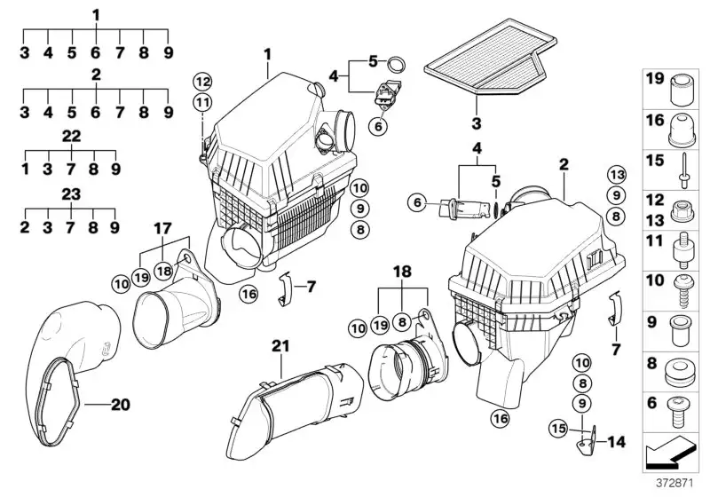 BMW Bundbuchse E60 E61 E63 E64 13717835998