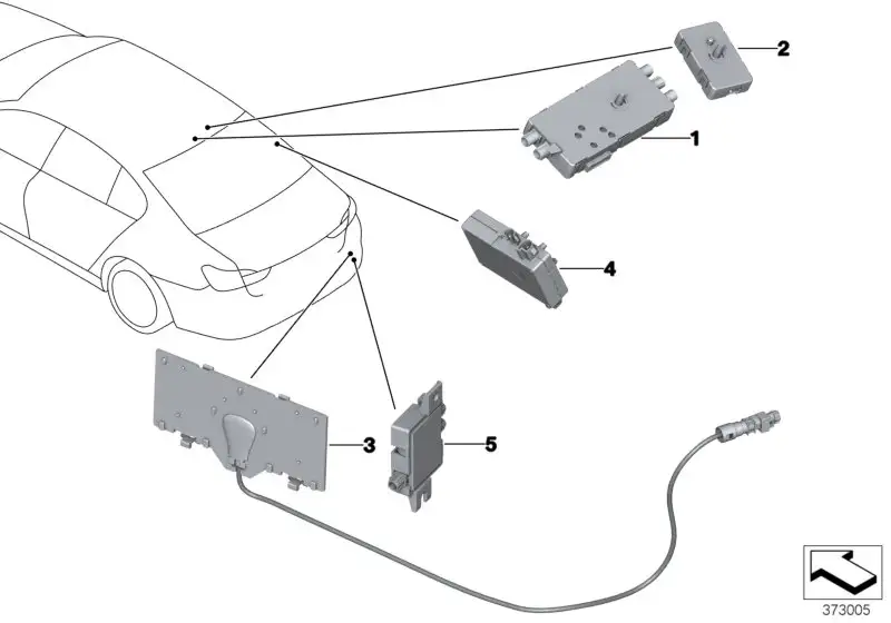 BMW Antennenverstärker Diversity G11 G12 G30 65208735982