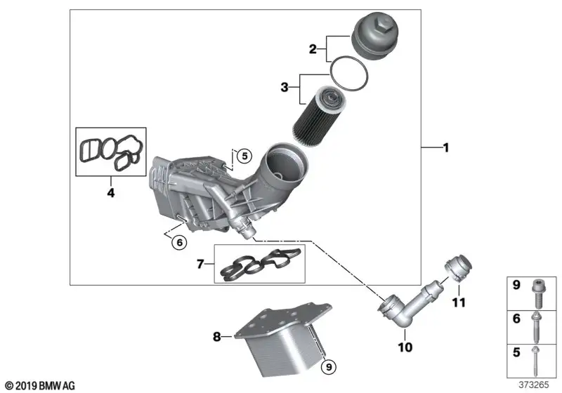BMW Wärmetauscher F10 F11 F15 F20 F21 F22 F23 F25 F26 F30 F31 F32