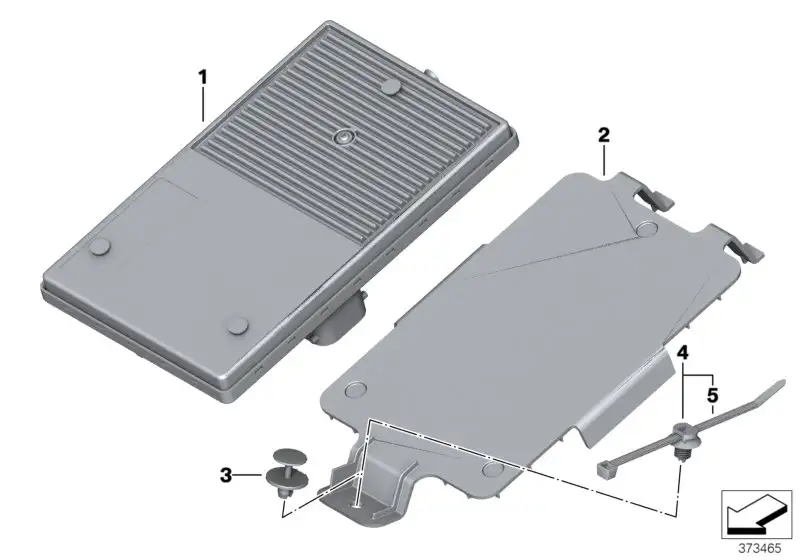 BMW Halter K21 61358544880