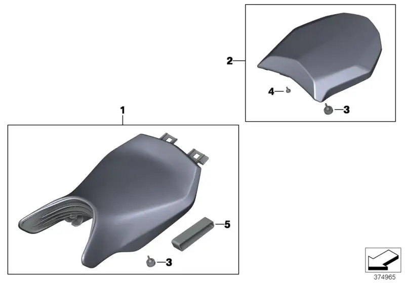 BMW Fahrersitz spezial K53 K54 52539829216