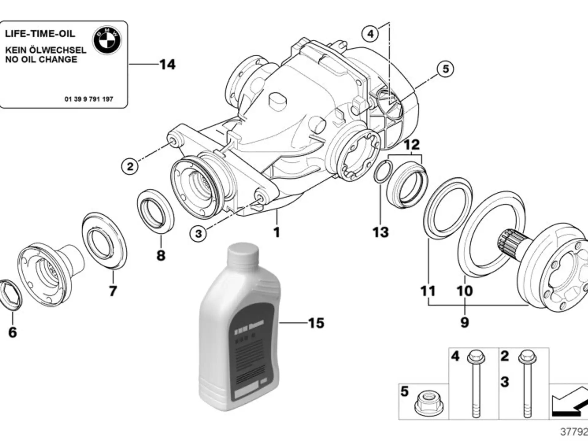 BMW Synthetik OSP E36 E38 E39 E46 E53 E60 E61 E63 E64 E65 E66 E70 E71 E72 E81 E82 E83 E84 E87 E88 E89 E90 E91 E92 E93 F01 F02 F04 F06 F07 F10 F11 F12 F13 F25 F26 F30 F31 F32 F33 F34 F36 F39 F20 F44 F45 F46 F48 F85 F86 G11 G12 F54 F60 R60 R61 83222365987