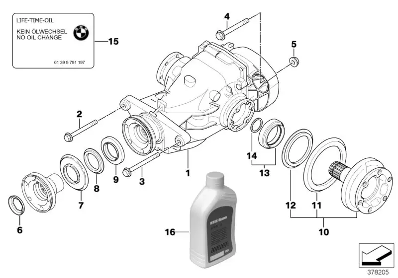 BMW Staubschutzteller klein E38 E39 E46 E52 E53 E60 E61 E63 E64 E