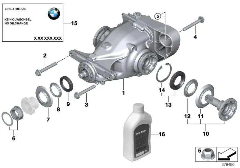 BMW Staubschutzteller klein E38 E82 E83 E88 E89 E90 E91 E92 E93 3