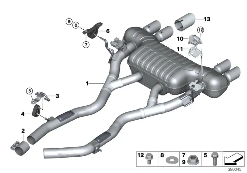 BMW Unterlegscheibe E30 E36 E12 E21 E23 E24 E28 E31 E32 E34 E39 E