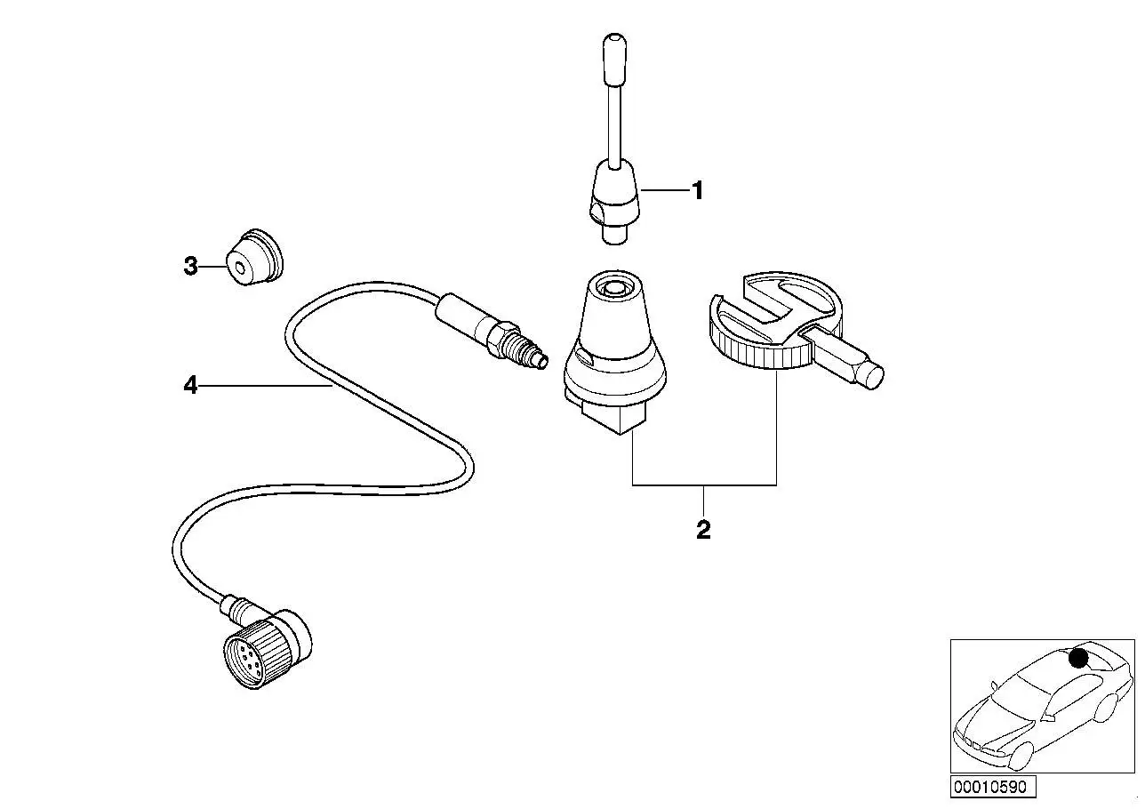 BMW Antennenstrahler Singleband E36 E39 E46 84538376331