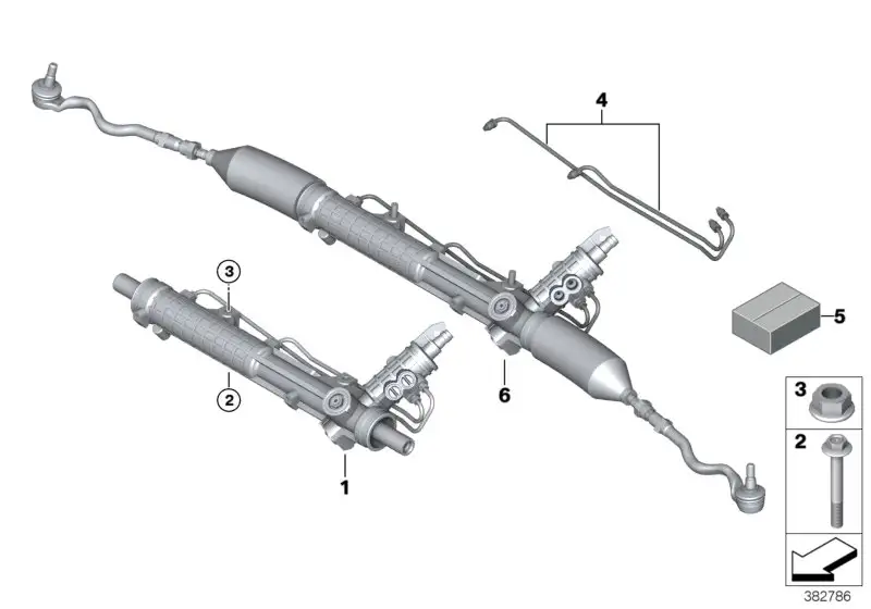 BMW Satz Anbauteile 32131140868