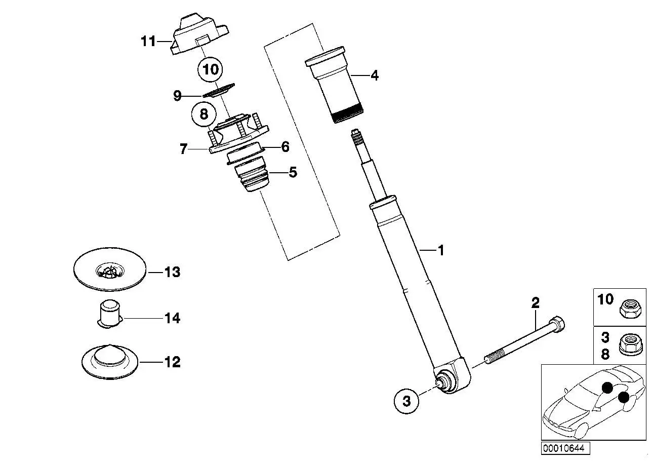 BMW Teller E39 33521093415 - 5er E39