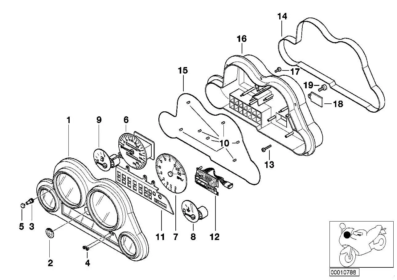 BMW Blende K41 62112305860