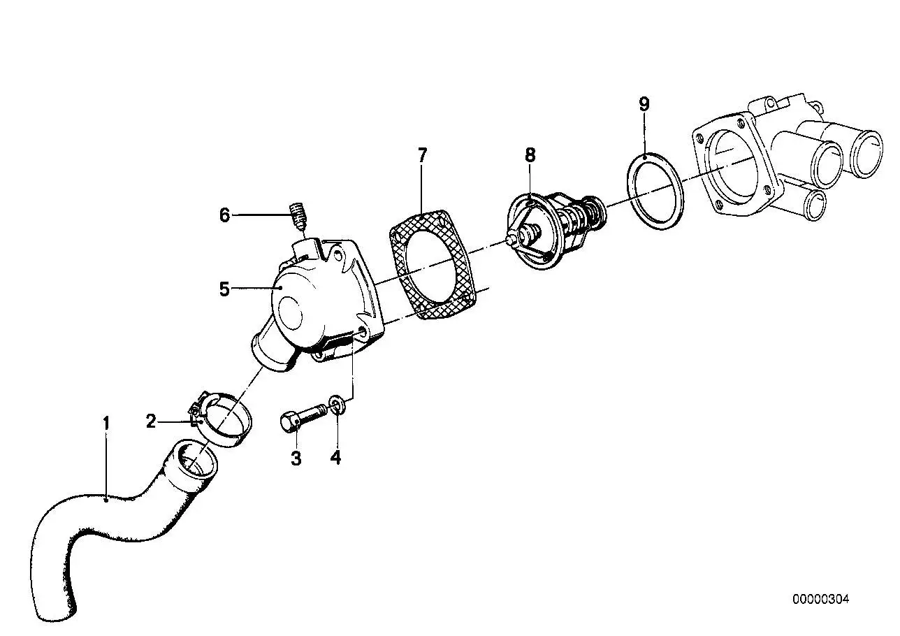 BMW Deckel E12 E23 E24 E28 11531714861 - 5er, 6er, 7er