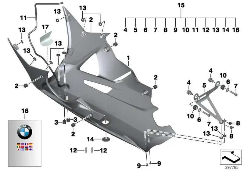 BMW Kraftstoffschlauch K42 K46 K47 16117718574