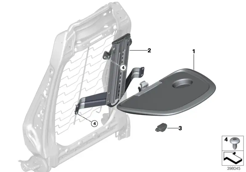 BMW Schiene 52107349787 - 2er, X1