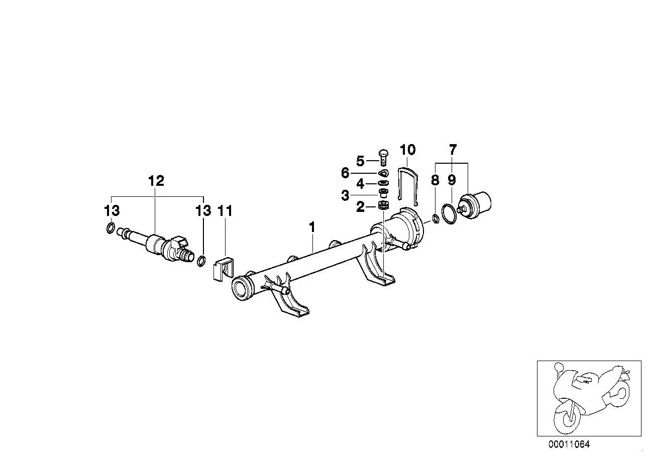 BMW O-Ring A61 K41 R21 R22 R28 13531341066 - Bildposition 08