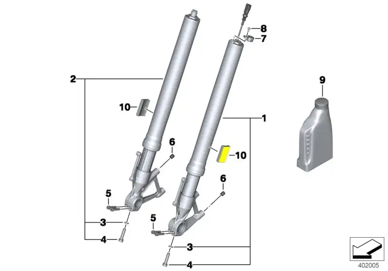 BMW Zylinderschraube K21 K42 K46 K47 K49 K53 K54 31428554207 - Bi