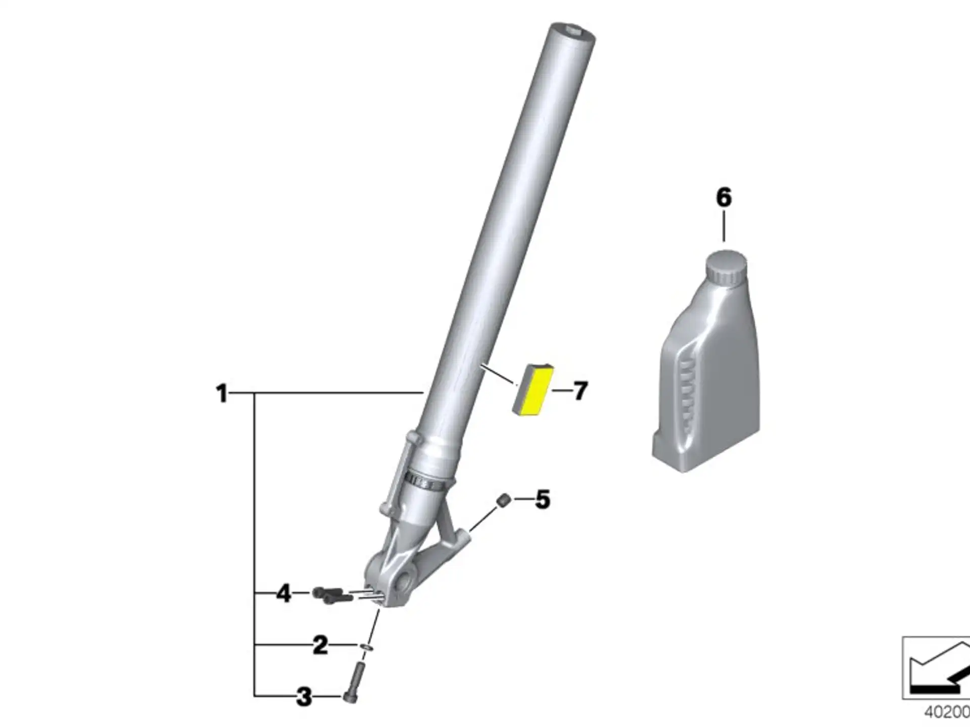 BMW Rückstrahler gelb K19 K46 K54 K67 63141540587