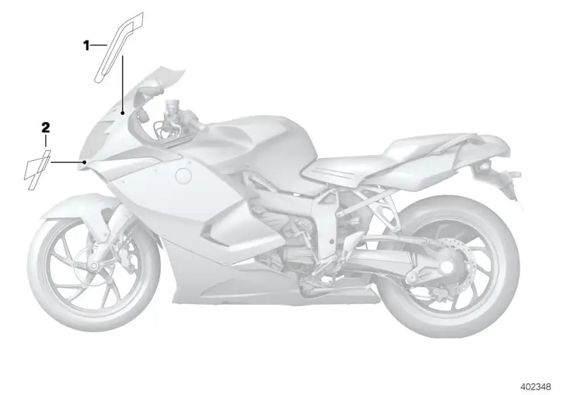 BMW Dekor links K40 51148551887