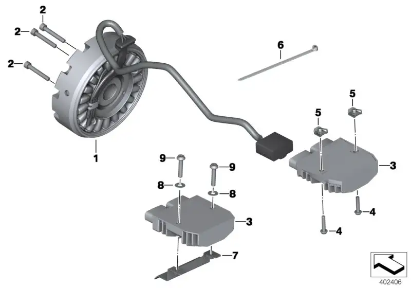 BMW Generator K52 12318556028