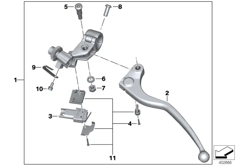 BMW Kupplungsarmatur K46 32728555465