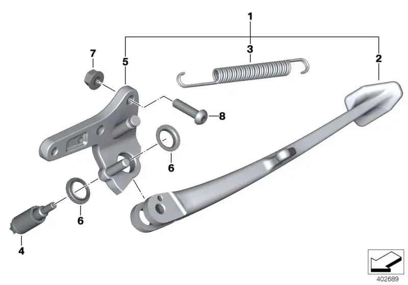 BMW Bundbuchse K44 46537692174 - Bildposition 06