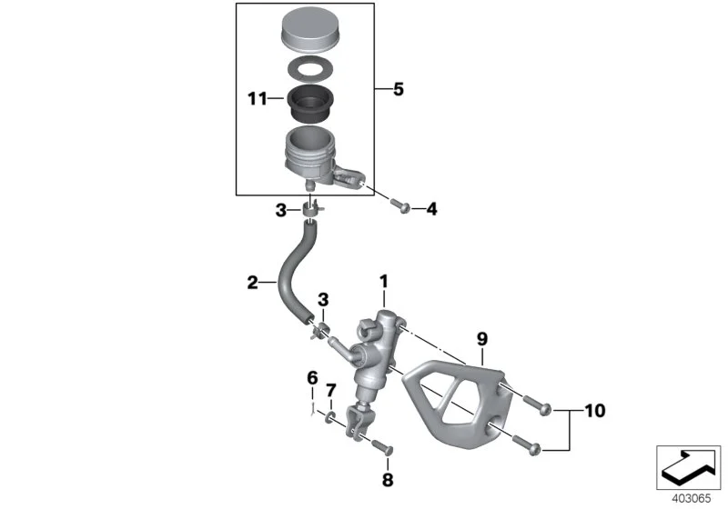 BMW Splint K42 K46 K50 K51 K52 K53 K54 K69 K75 K80 K81 K82 07119905447