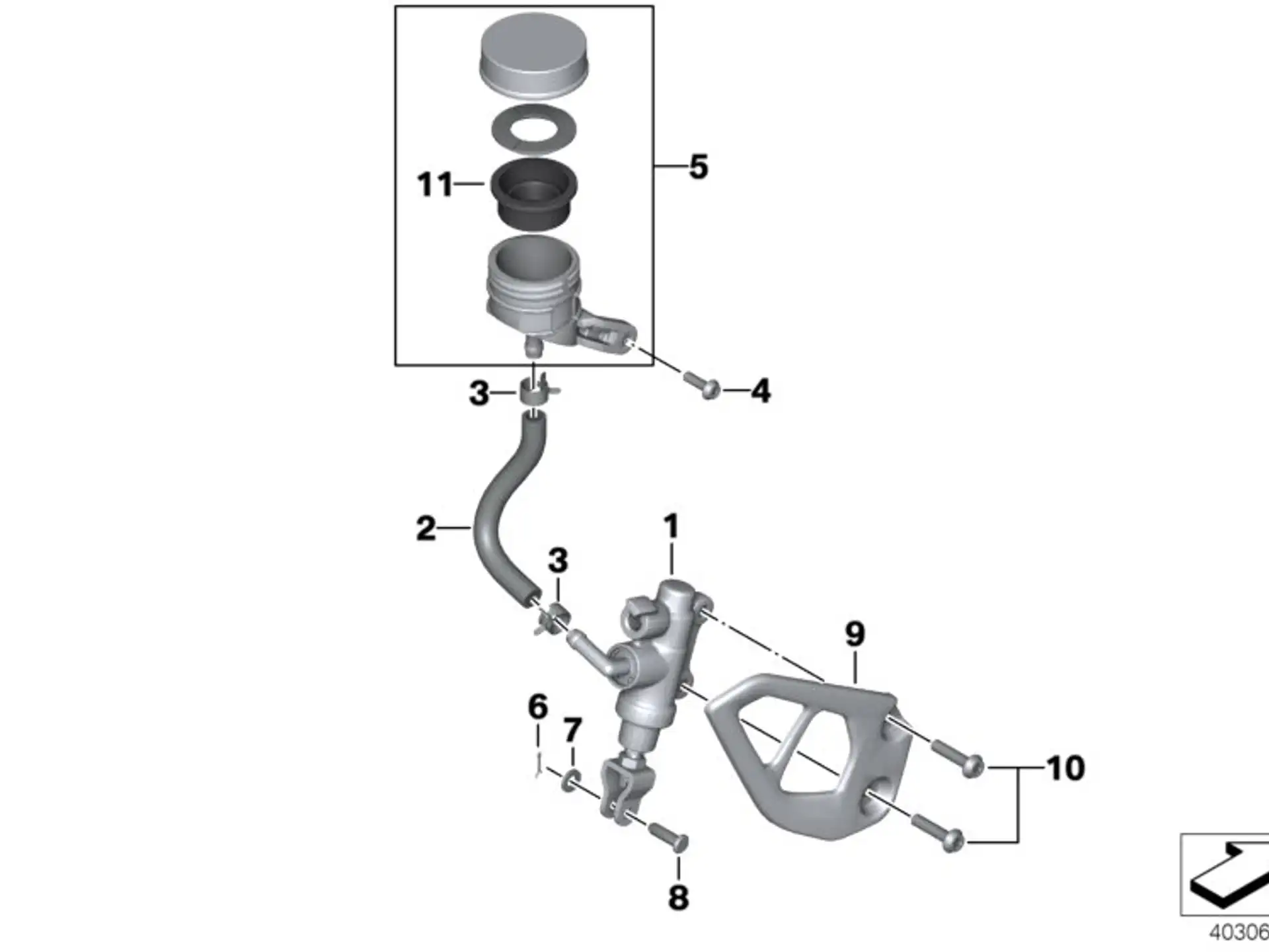 BMW Splint K42 K46 K50 K51 K52 K53 K54 K69 K75 K80 K81 K82 07119905447