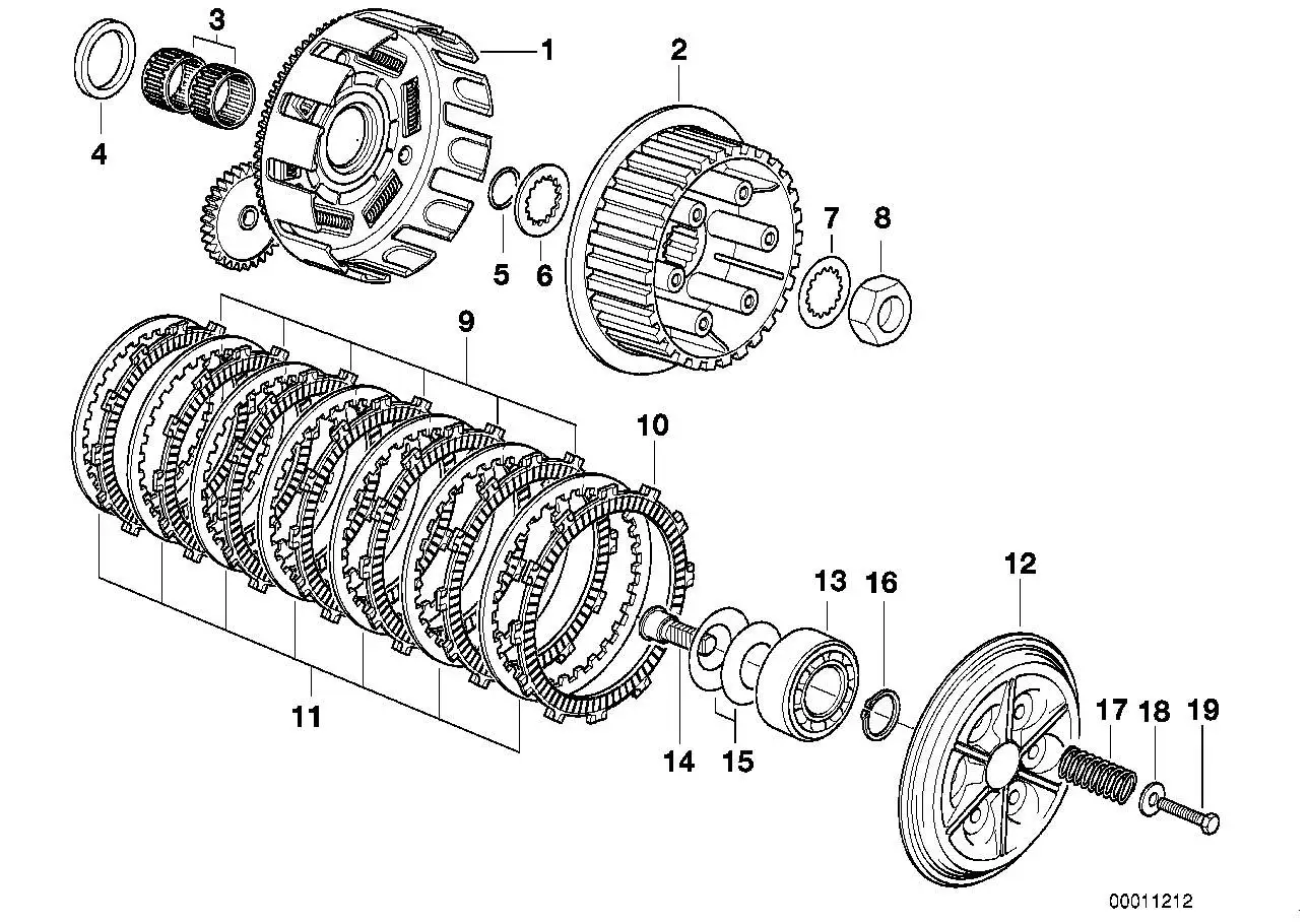 BMW Unterlegscheibe R13 21212343257 - Bildposition 18
