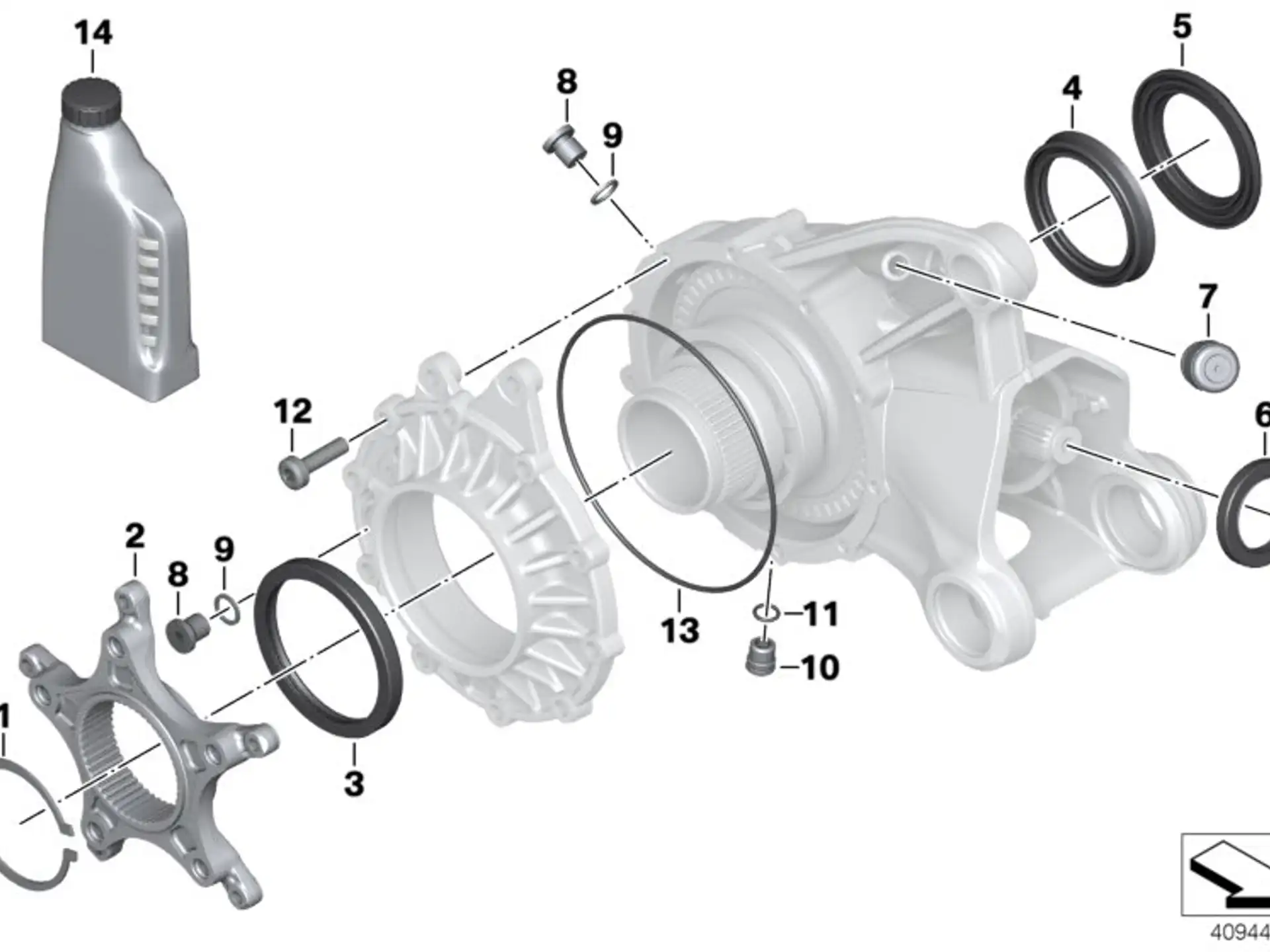 BMW Abdeckung K50 K51 K52 K53 K54 33768529752